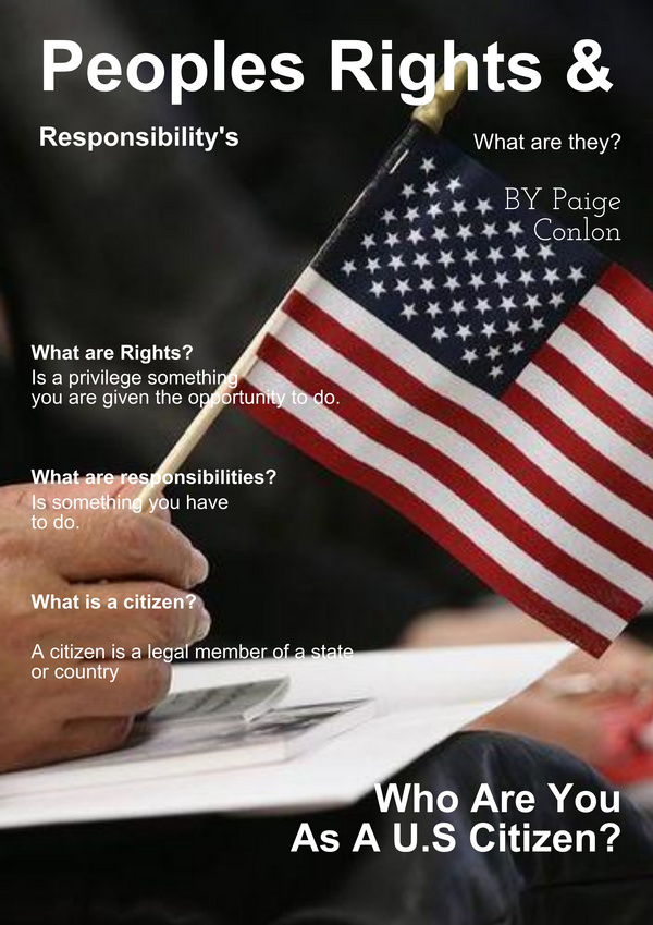 Our Rights and Responsibility - People don't know there rights and  responsibility as a citizen in the . Do you know yours? - A magazine  created with Madmagz