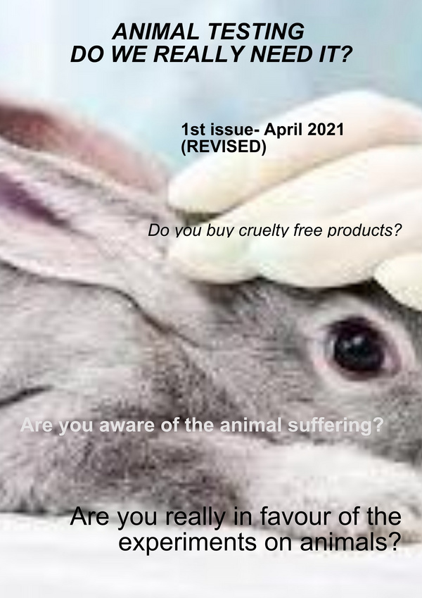 Animal Testing: Do we really need this? - Revised - A magazine created with  Madmagz