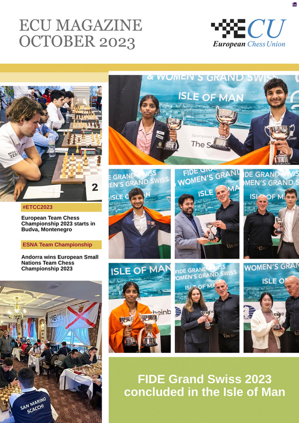 ECU E-Magazine August 2023 – European Chess Union